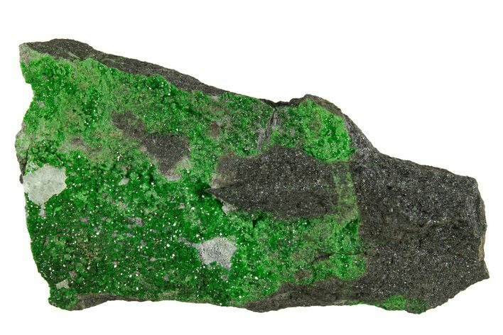 Sparkling Green Uvarovite Garnets - Russia #344505